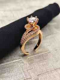 Rose gold ring